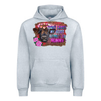 Heather Grey sorry ladies my heart belongs to mommy highland calf Urban Hoodie - RanaPortraitStore