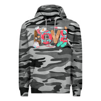 Slate Camo nurse love Premium Hoodie - texasbilliewilder
