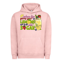 Pigment Salmon when life gives you lemons add sugar tbw Urban Hoodie - texasbilliewilder