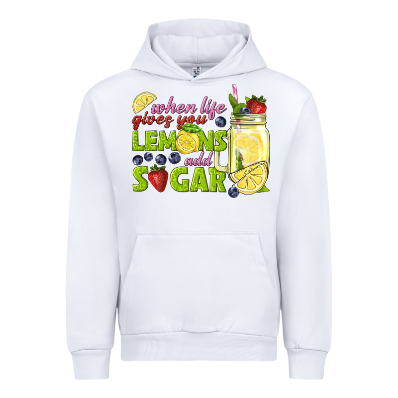 When Life Gives You Lemons Add Sugar Tbw Urban Hoodie by texasbilliewilder | Teevron