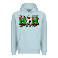 Blue Mist mom soccer Premium Hoodie - Zillion Design Studio