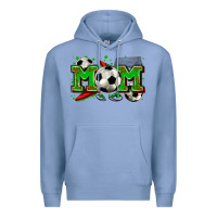 Colony Blue mom soccer Premium Hoodie - Zillion Design Studio