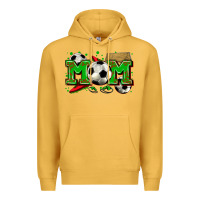 Mustard mom soccer Premium Hoodie - Zillion Design Studio