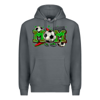 Rock mom soccer Premium Hoodie - Zillion Design Studio