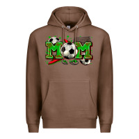 Chestnut mom soccer Premium Hoodie - Zillion Design Studio