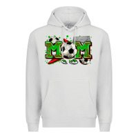 Dove Grey mom soccer Premium Hoodie - Zillion Design Studio
