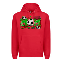 Red mom soccer Premium Hoodie - Zillion Design Studio
