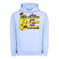Pigment Grape Ice when life gives you lemons add sugar Urban Hoodie - texasbilliewilder
