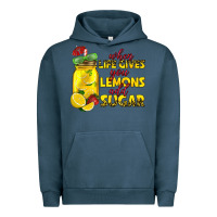 Pigment Midnight Navy when life gives you lemons add sugar Urban Hoodie - texasbilliewilder