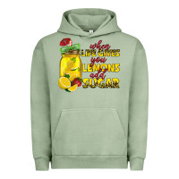 Pigment Oil Green when life gives you lemons add sugar Urban Hoodie - texasbilliewilder