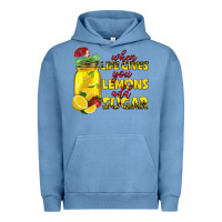 Pigment Pebble Blue when life gives you lemons add sugar Urban Hoodie - texasbilliewilder