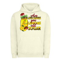 Pigment Pistachio when life gives you lemons add sugar Urban Hoodie - texasbilliewilder