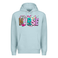 Blue Mist nurse Premium Hoodie - texasbilliewilder