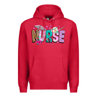 Cardinal nurse Premium Hoodie - texasbilliewilder