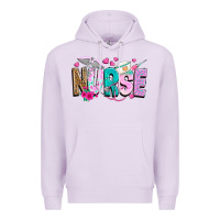 Lilac nurse Premium Hoodie - texasbilliewilder