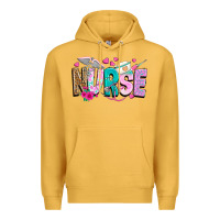 Mustard nurse Premium Hoodie - texasbilliewilder