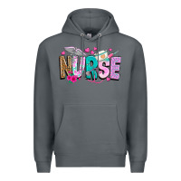 Rock nurse Premium Hoodie - texasbilliewilder