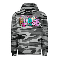 Slate Camo nurse Premium Hoodie - texasbilliewilder