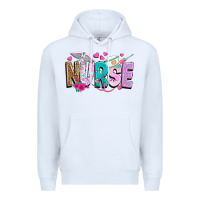 White nurse Premium Hoodie - texasbilliewilder