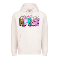 Pale Pink nurse Premium Hoodie - texasbilliewilder
