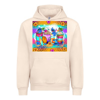 Sandshell stitch summer coffee cups Urban Hoodie - Zillion Design Studio
