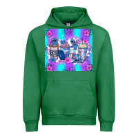 Emerald stitch coffee cups Urban Hoodie - Zillion Design Studio