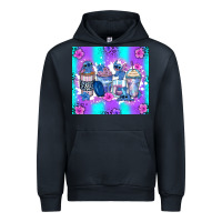 Navy stitch coffee cups Urban Hoodie - Zillion Design Studio