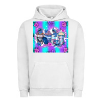 Pigment Lunar Rock stitch coffee cups Urban Hoodie - Zillion Design Studio