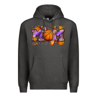 Charcoal Heather mom basketball Premium Hoodie - Zillion Design Studio