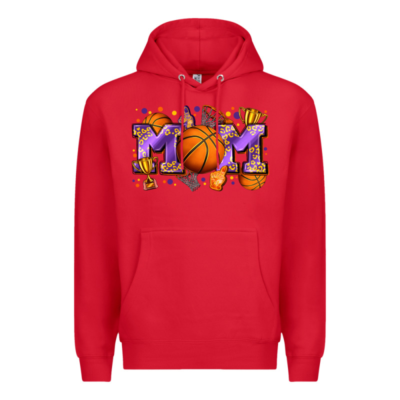 Mom Basketball Premium Hoodie by Zillion Design Studio | Teevron
