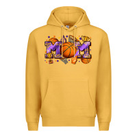 Mustard mom basketball Premium Hoodie - Zillion Design Studio