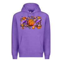 Purple mom basketball Premium Hoodie - Zillion Design Studio