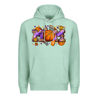 Seafoam mom basketball Premium Hoodie - Zillion Design Studio