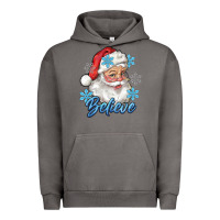 Pigment Tornado santa blue believe Urban Hoodie - RanaPortraitStore