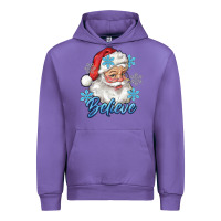 Tulip santa blue believe Urban Hoodie - RanaPortraitStore