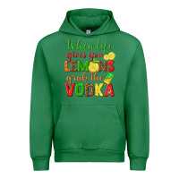 Emerald when life gives you lemons grab the vodka Urban Hoodie - texasbilliewilder