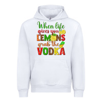 White when life gives you lemons grab the vodka Urban Hoodie - texasbilliewilder