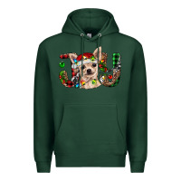 Sports Green christmas chihuahua joy Premium Hoodie - RanaPortraitStore