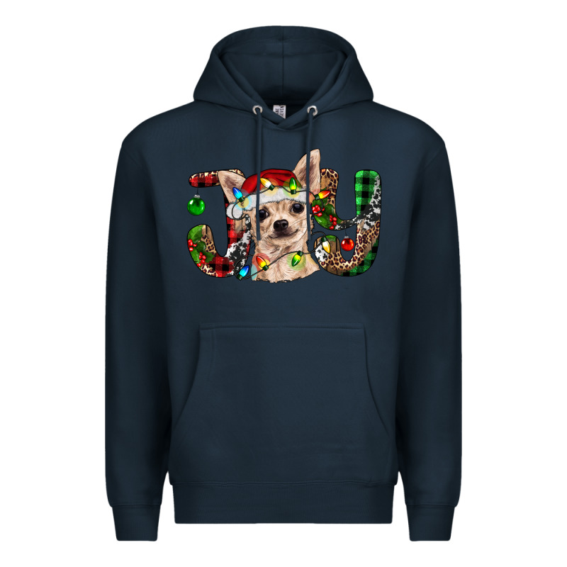 Christmas Chihuahua Joy Premium Hoodie by RanaPortraitStore | Teevron