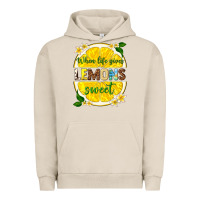 Pigment French Oak when life gives lemons sweet Urban Hoodie - texasbilliewilder