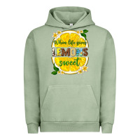 Pigment Oil Green when life gives lemons sweet Urban Hoodie - texasbilliewilder