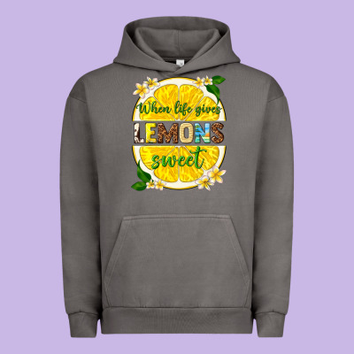 When Life Gives Lemons Sweet Urban Hoodie Designed By Texasbilliewilder