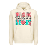 Tofu nursing is a work of heart Premium Hoodie - texasbilliewilder