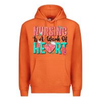 Carrot nursing is a work of heart Premium Hoodie - texasbilliewilder