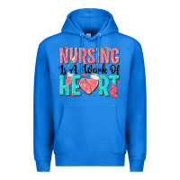 True Royal nursing is a work of heart Premium Hoodie - texasbilliewilder