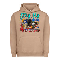 Pigment Burro stay fly for the 4 th of july Urban Hoodie - Zillion Design Studio