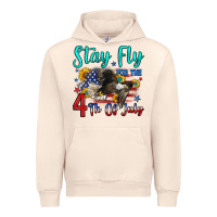 Sandshell stay fly for the 4 th of july Urban Hoodie - Zillion Design Studio