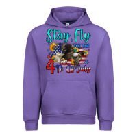 Tulip stay fly for the 4 th of july Urban Hoodie - Zillion Design Studio