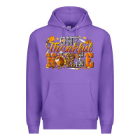 Purple one thankful nurse Premium Hoodie - texasbilliewilder