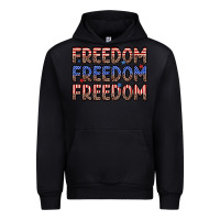 Black freedom freedom freedom Urban Hoodie - Zillion Design Studio